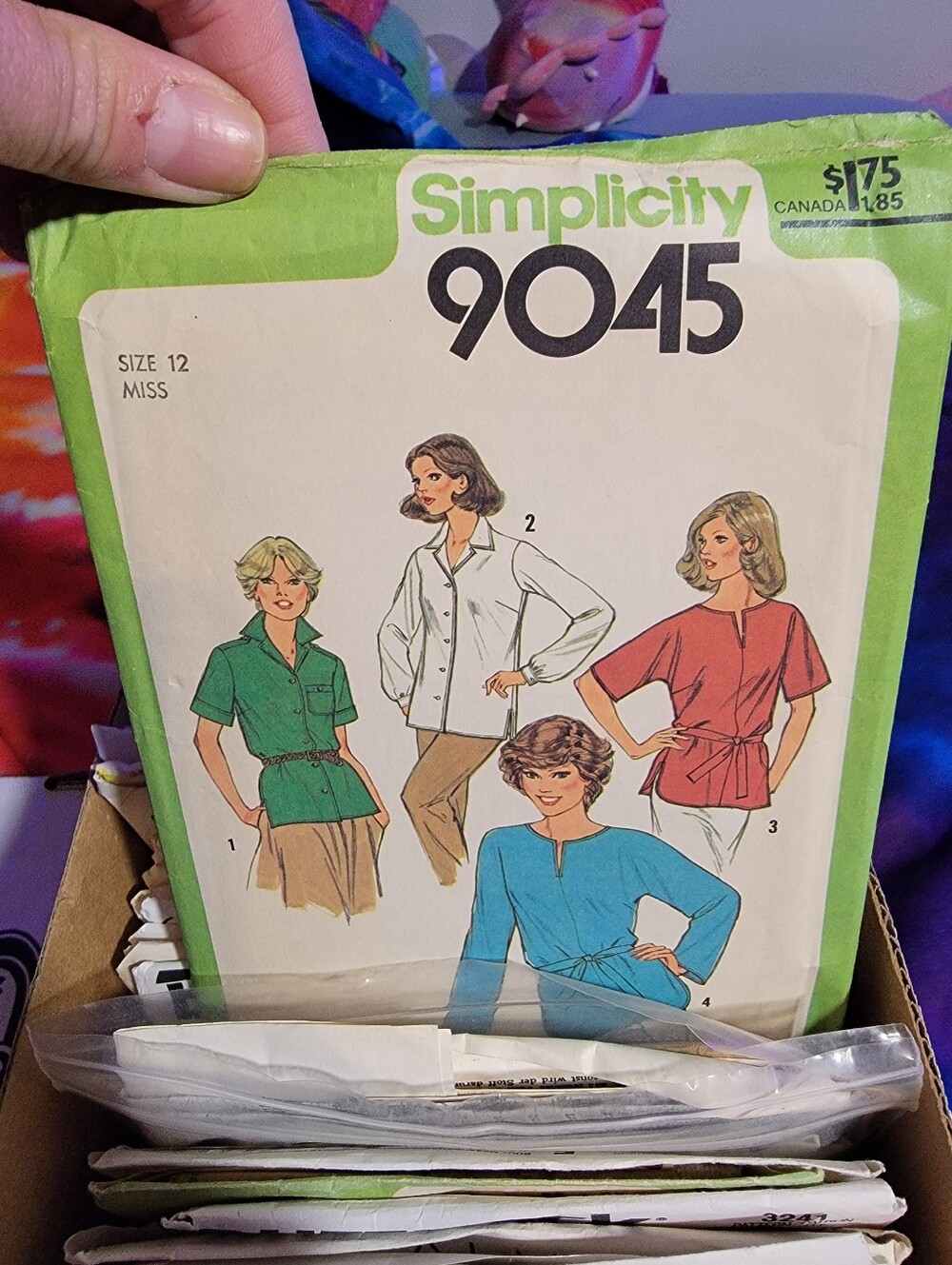 Vintage Sewing Patterns (49) Shirts and Blouses w/ Box McCall's / Butterick - Picture 4 of 10
